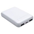 ラスタバナナ モバイルバッテリー(5000mAh) Type-C×1ポート/USB×2ポート 計2．1A ホワイト RLI050C2A01WH