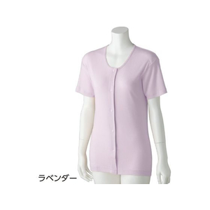 ケアファッション 3分袖ホックシャツ(2枚組)(婦人) ラベンダー LL FCP5146-08986723-イメージ1