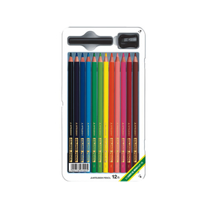 三菱鉛筆 色鉛筆 NO.890 スタンダードH 12色セット F872781-K89012CSH-イメージ1