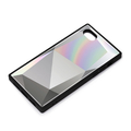 PGA iPhone SE(第2世代)/8/7/6s/6用ガラスハイブリッドケース Premium Style ダイヤホワイト PG-20MGT12WH
