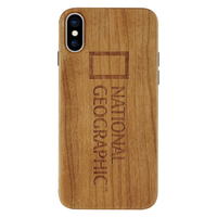 National Geographic iPhone XS/X用ケース Nature Wood チェリーウッド NG12957IX