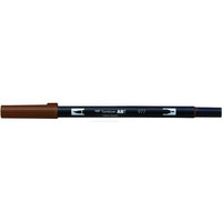 トンボ鉛筆 デュアルブラッシュペン ABT Saddle Brown F040119-AB-T977