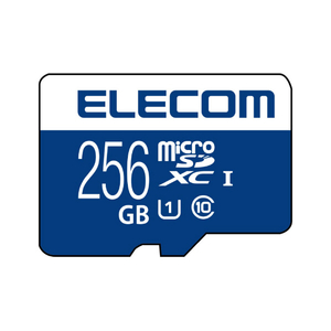 エレコム microSDXCメモリカード(UHS-I対応・256GB) MF-MSU11R_XCシリーズ 256GB MF-MS256GU11R-イメージ2