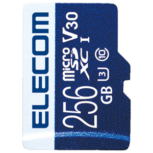 エレコム microSDXCメモリカード(Class10対応・256GB) MF-MS256GU13V3R-イメージ1