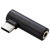 エレコム DAC付き USB Type-C to 3．5mm音声変換アダプター ブラック MPA-C35DDBK