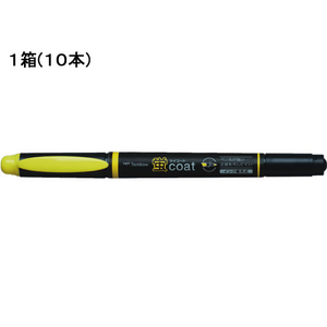 トンボ鉛筆 蛍コート 黄 10本 1箱(10本) F837818-WA-TC91-イメージ1