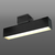 タキズミ ～6畳用 LEDデザインスリムライト ショートタイプ(電球色) KAKU ブラック SLC20048BKL-イメージ1