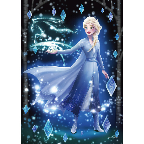 エディオンネットショップ テンヨー Dsgｴﾙｻｷﾗﾒｸﾏﾎｳﾉ ディズニー ジグソーパズル ぎゅっと266ピース きらめく魔法の秘密 エルサ Dsg 266 969