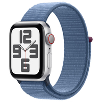 Apple Apple Watch SE(GPS + Cellularモデル)- 40mm シルバーアルミニウムケースとウインターブルースポーツループ MRGQ3J/A