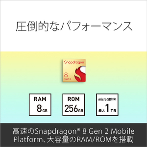 SONY SIMフリースマートフォン Xperia 5V ブルー XQ-DE44 L2JPCX0-イメージ11