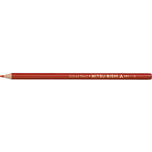 三菱鉛筆 色鉛筆 K880 しゅいろ しゅいろ1本 F877355-K880.16-イメージ1