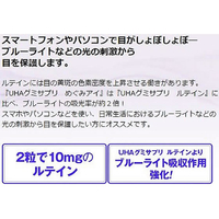 エディオンネットショップ Uha味覚糖 F Uhaグミサプリ めぐみアイ 日分 40粒