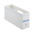 プラス 収納ボックス PPボックスファイル ハーフ 抗菌 A4 ホワイト 76521 FCR5618-76521 / FL-201A