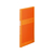 キングジム シンプリーズ クリアーファイル(透明)GX A4 20ポケット オレンジ F935483-186TSPGXｵﾚ-イメージ1