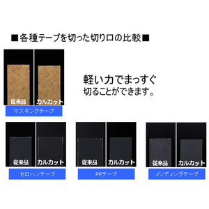 コクヨ テープカッター〈カルカット〉黒 F894208-T-SM100D-イメージ5