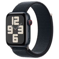 Apple Apple Watch SE(GPS + Cellularモデル)- 44mm ミッドナイトアルミニウムケースとミッドナイトスポーツループ MRHC3J/A