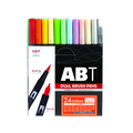 トンボ鉛筆 デュアルブラッシュペン ABT 24色ベーシック F040158AB-T24CBA