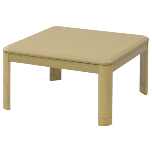 YAMAZEN 家具調こたつ(75×75cm) e angle select GKR-75HE4-NB