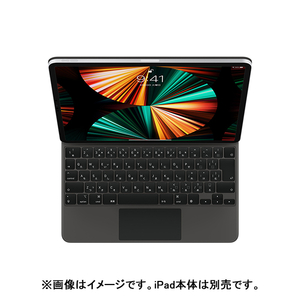Apple 12．9インチiPad Pro(第5世代)用Magic Keyboard - 日本語 ブラック MJQK3J/A-イメージ5