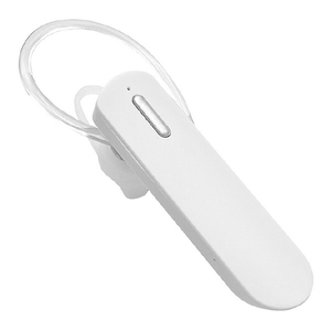 ラスタバナナ Bluetooth 5．0 片耳イヤフォンマイク スイッチ付 ホワイト RBTEMMS02WH-イメージ1