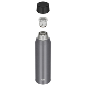 サーモス 保冷炭酸飲料ボトル(1．0L) シルバー FJK-1000SL-イメージ7