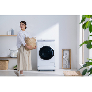 アイリスオーヤマ 【左開き】8．0kgドラム式洗濯乾燥機 ホワイト FLK852-W-イメージ8