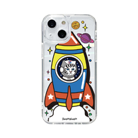BOOGIE WOOGIE iPhone 13 mini用オーロラケース Kitty Rocket BW21991I13MN