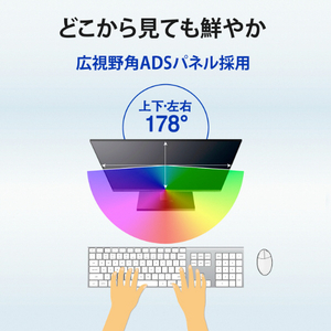 I・Oデータ 23．8型液晶ディスプレイ ブラック LCD-D241SD-F-イメージ9