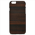 Man & Wood iPhone 6s Plus/6 Plus用天然木ケース Ebony ブラックフレーム I4996I6P-イメージ1