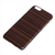 Man & Wood iPhone 6s Plus/6 Plus用天然木ケース Ebony ブラックフレーム I4996I6P-イメージ3