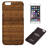Man & Wood iPhone 6s Plus/6 Plus用天然木ケース Koala ブラックフレーム I4997I6P